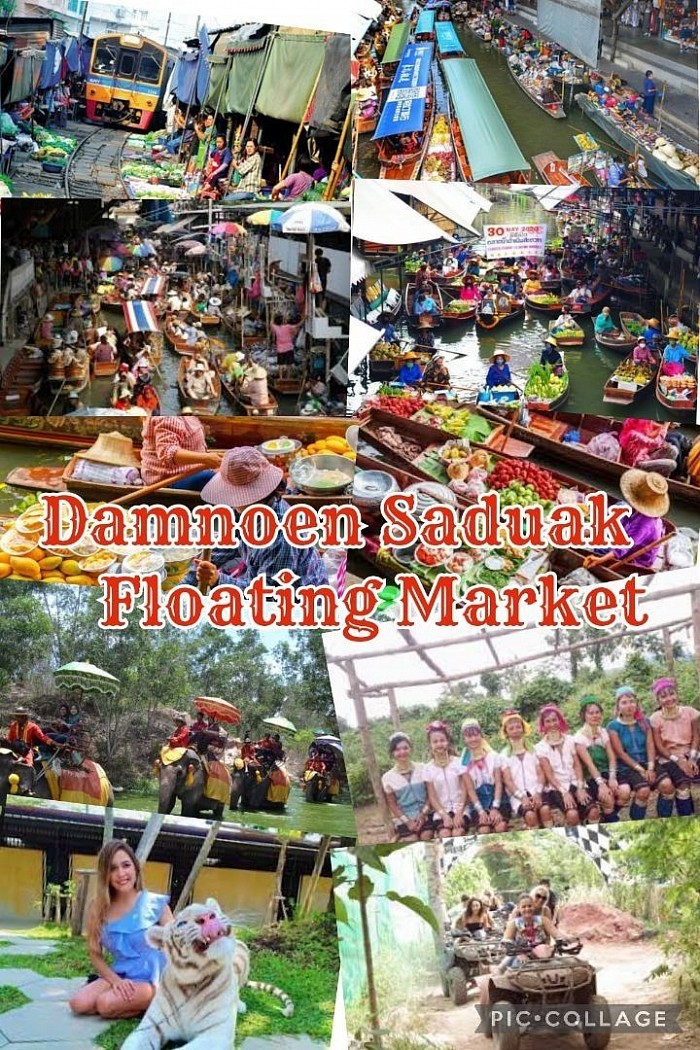 Damnoen Saduak Floating Market Adventurers 10 out of 17 in Samut Songkhram ... Coconut Palm Field says 10 out of 18 in a convenient route ... Mae Klong Sign Market (Rom Chub Market) ... Amphawa Floating Market ... White Elephant Farm Convenient .  .. Chang Saduak Village ... Tha Kha Floating Market ... Bang Kung Temple